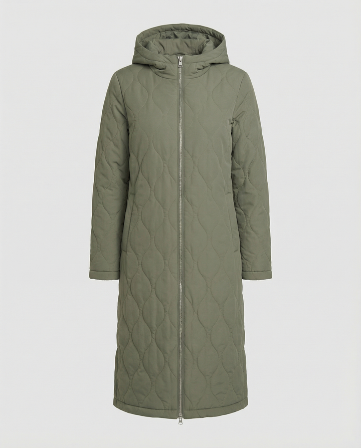 Warmer Gesteppter Daunenmantel Damen