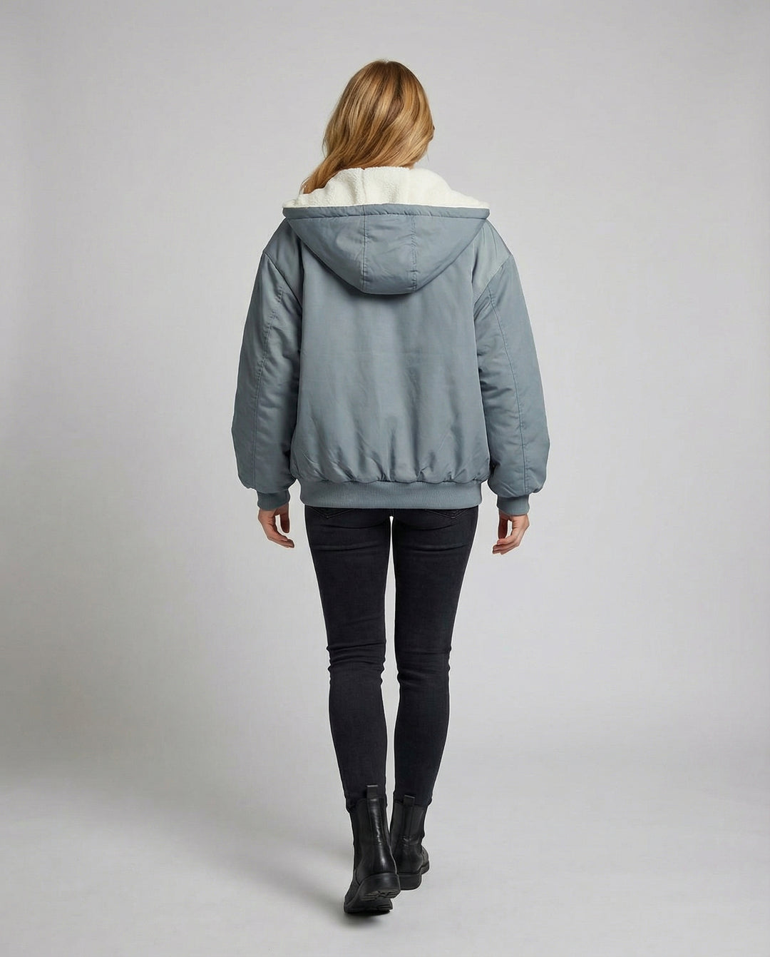 Wendbare Oversize Winterjacke