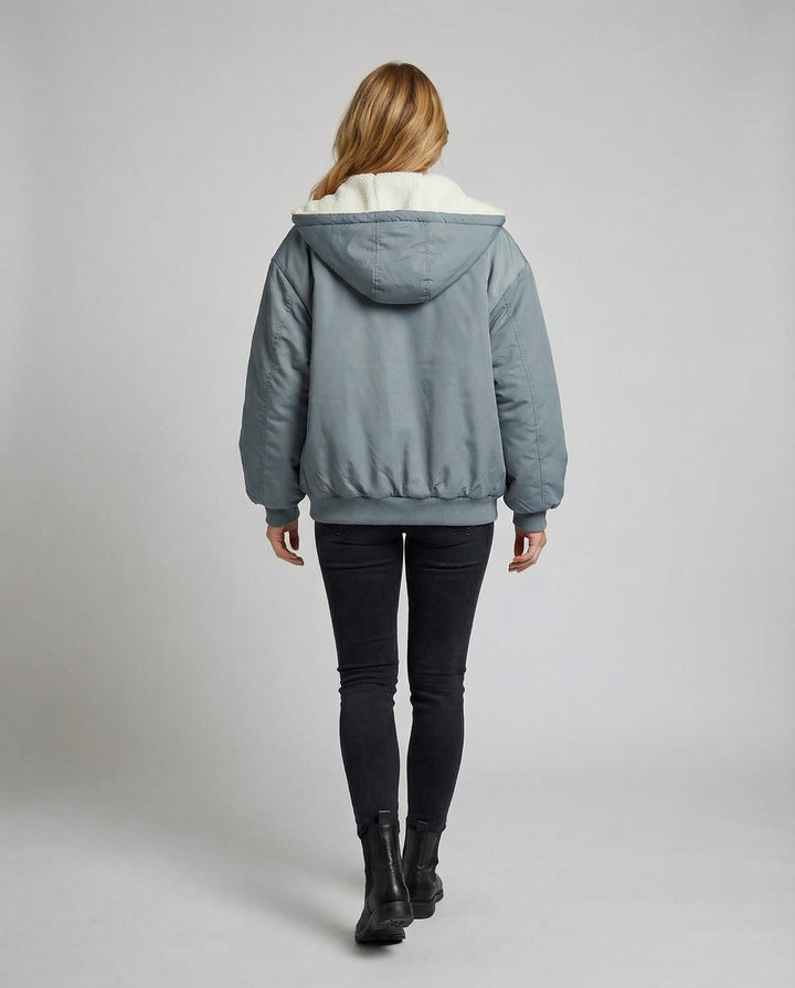 Wendbare Oversize Winterjacke