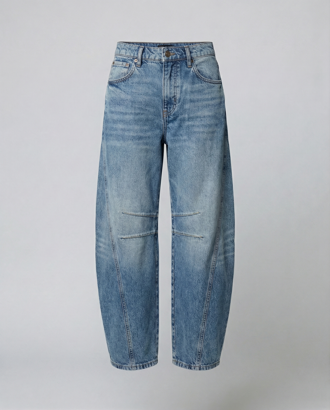Trendige Barrel Jeans Damen