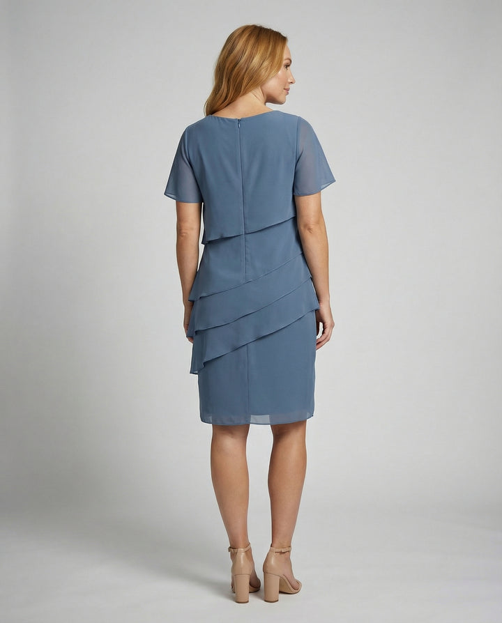 Schlankmachendes Elegantes Kleid