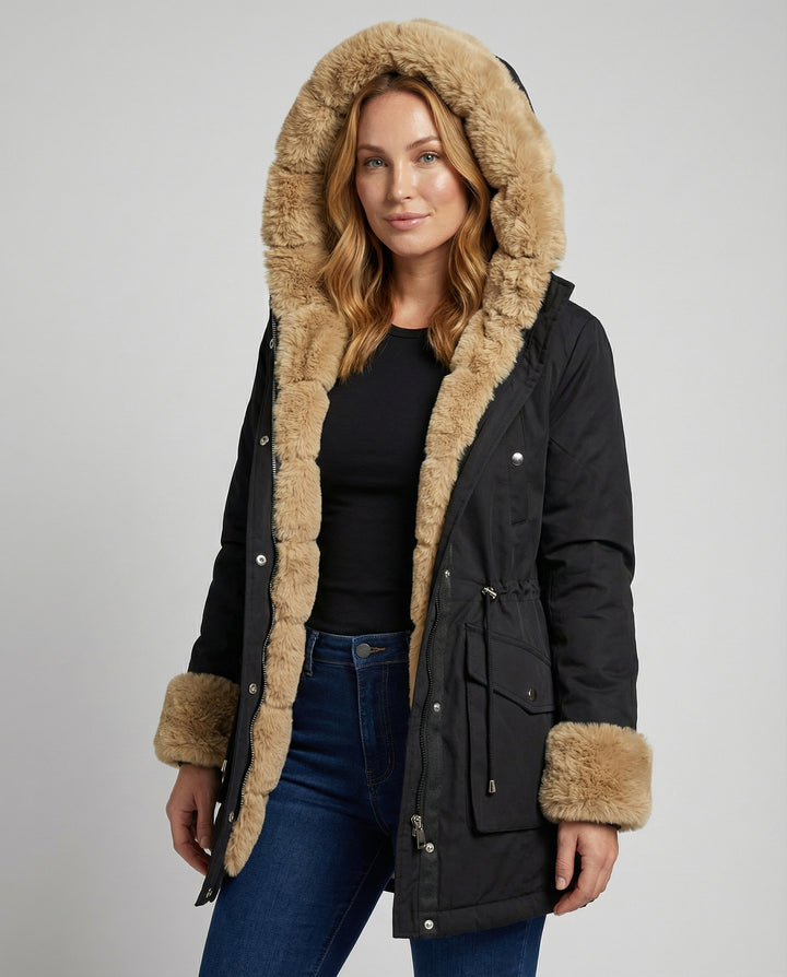 Warme Damen Winterjacke