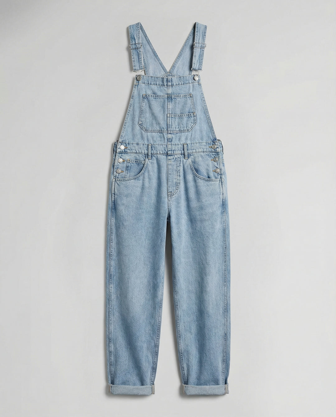 Denim Cross Back Latzhose Damen