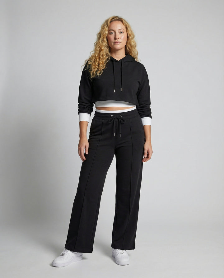 Zweifarbiges Damen Lounge Set