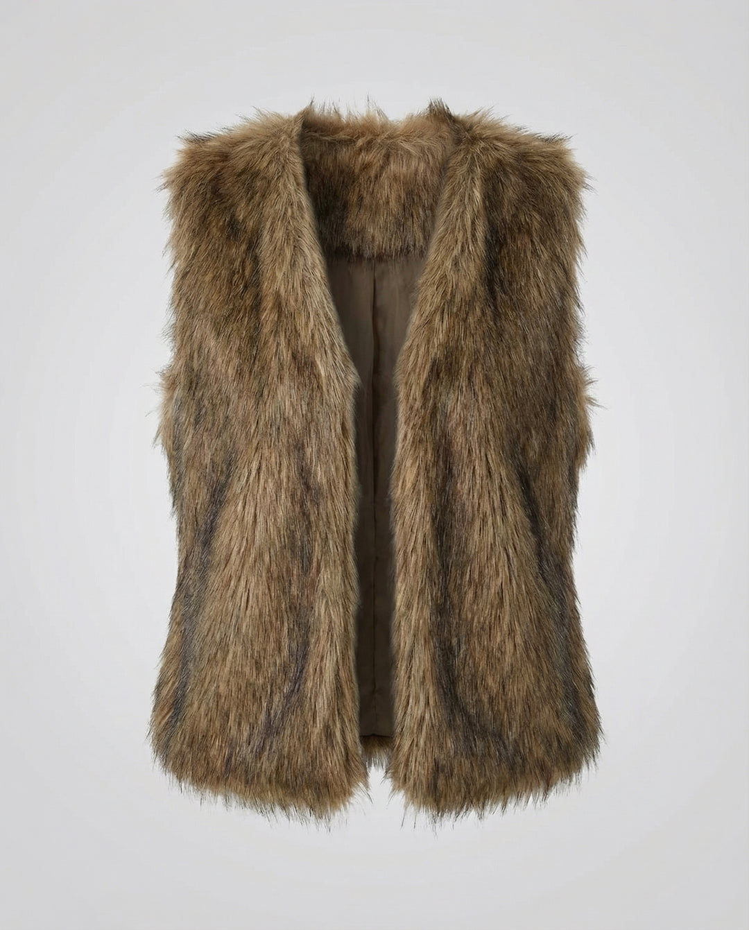 Faux Fur Weste Damen