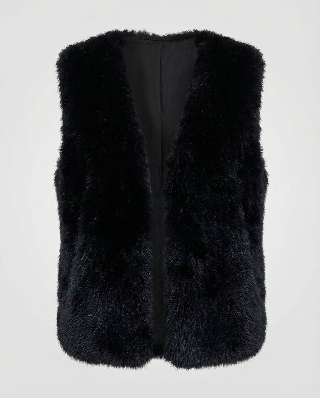 Faux Fur Weste Damen