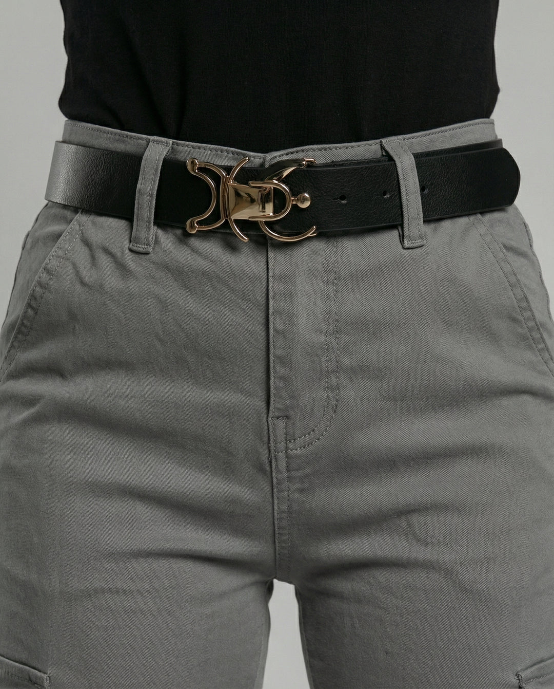 Damen Cargo-Jeans Komfort