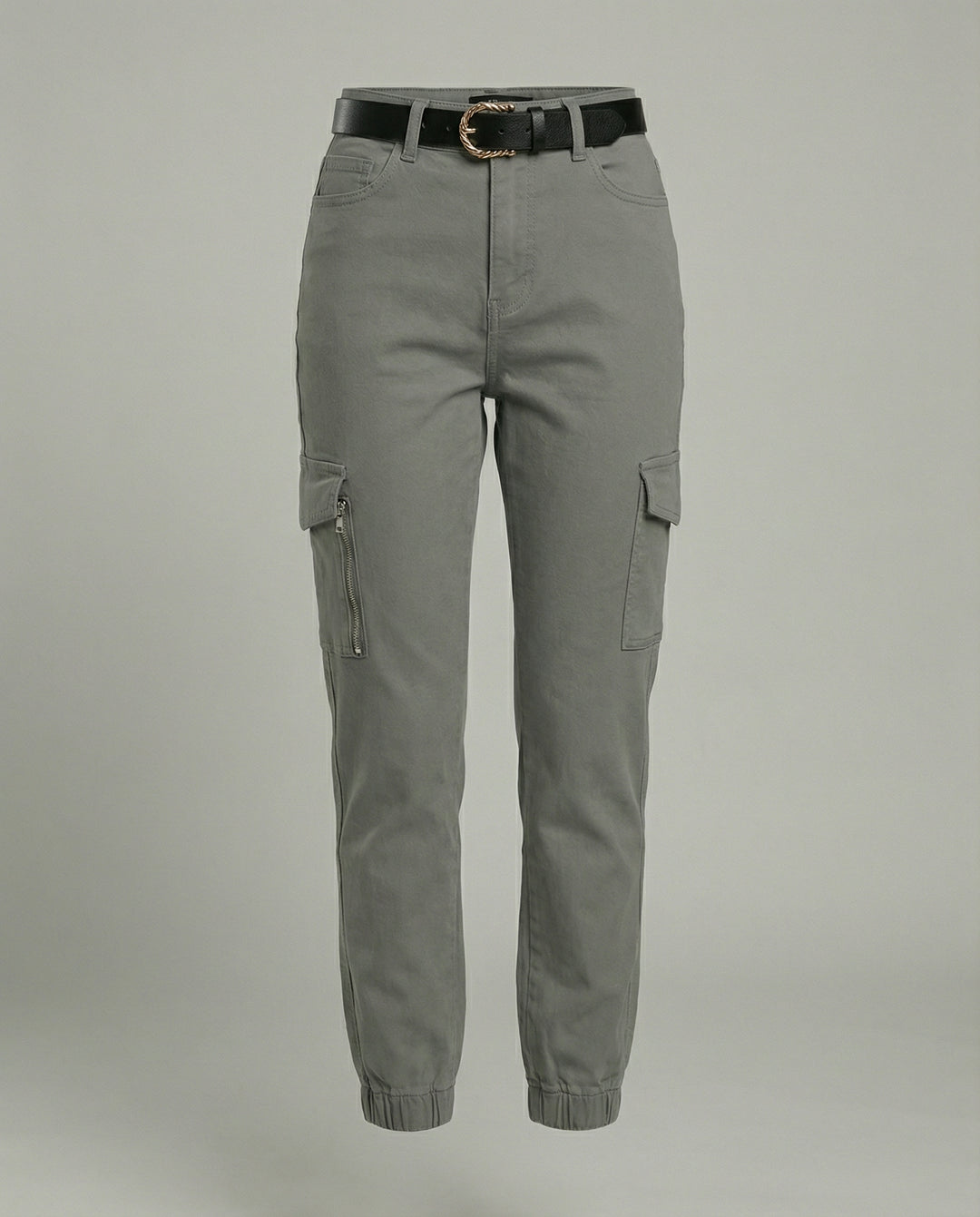 Damen Cargo-Jeans Komfort