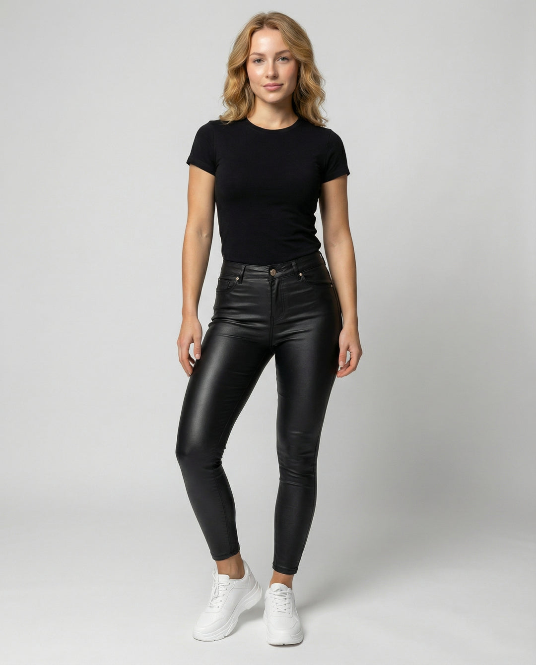 Elegante Bequeme Stoffhose Damen