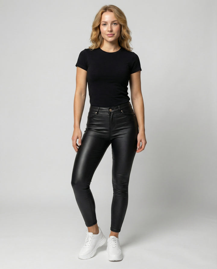 Elegante Bequeme Stoffhose Damen