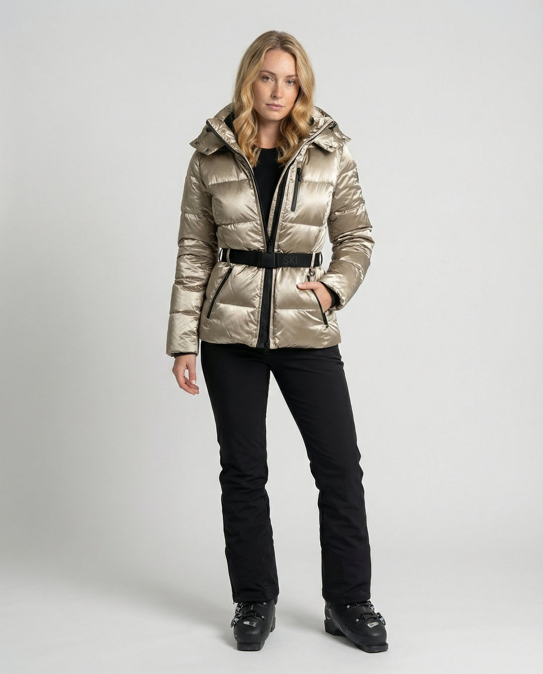 Gesteppte Damen Skijacke