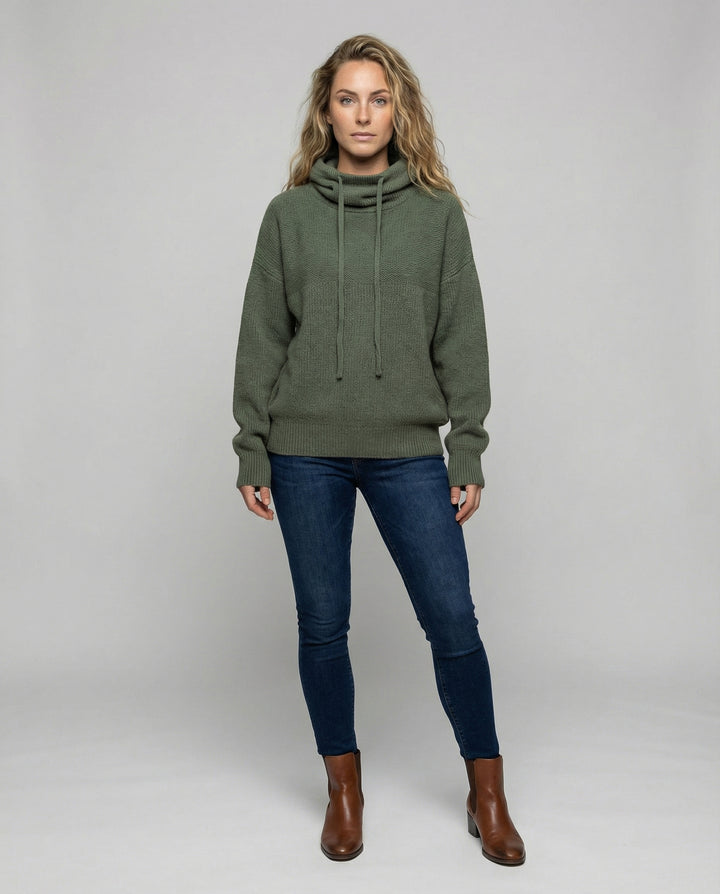 Eleganter Merino Rollkragen