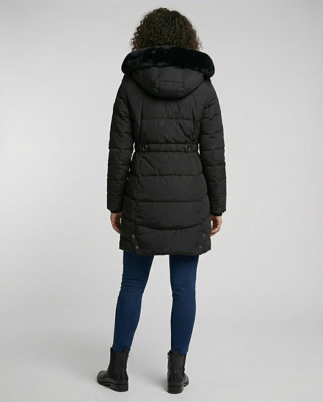 Warmer Wintersteppmantel Damen