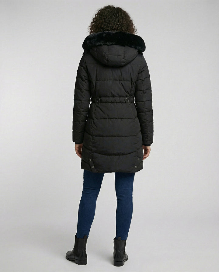 Warmer Wintersteppmantel Damen