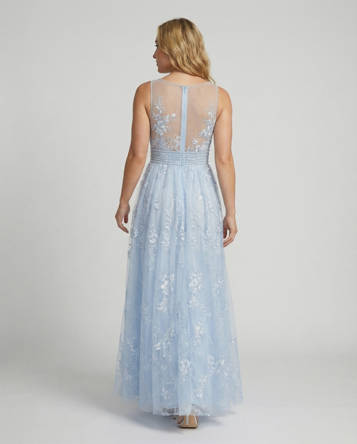 Elegantes Damen Meshkleid Party