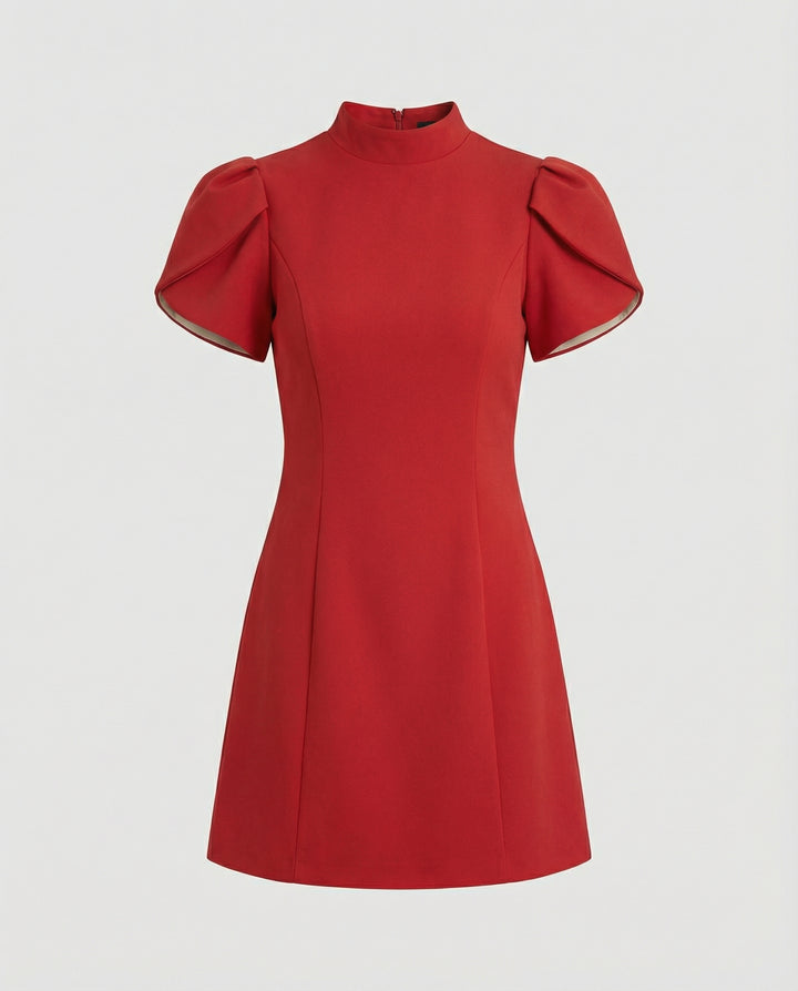 Charmantes Rückenfreies Minikleid