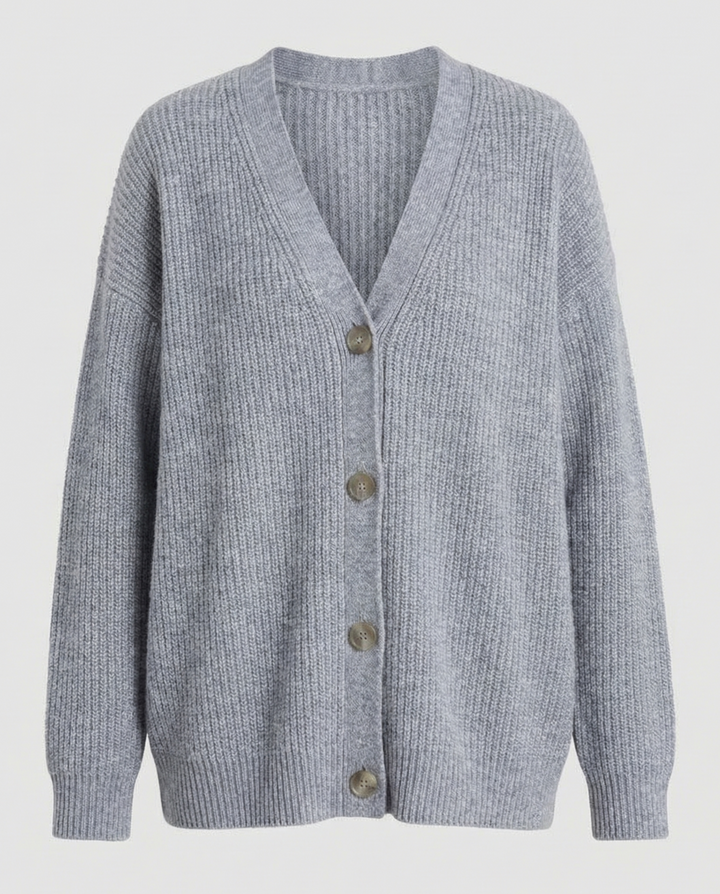 Stilvolle Kaschmir Strickjacke