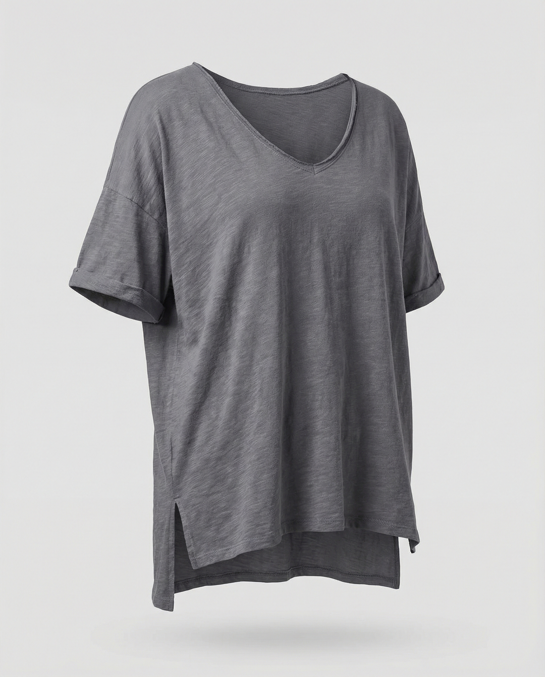 Klassisches Damen Rundhals Shirt