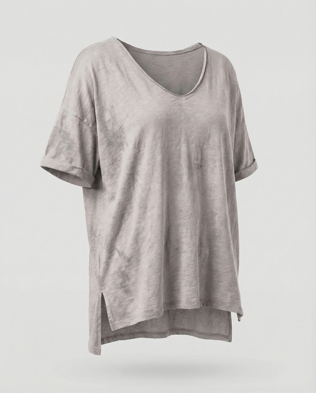 Klassisches Damen Rundhals Shirt