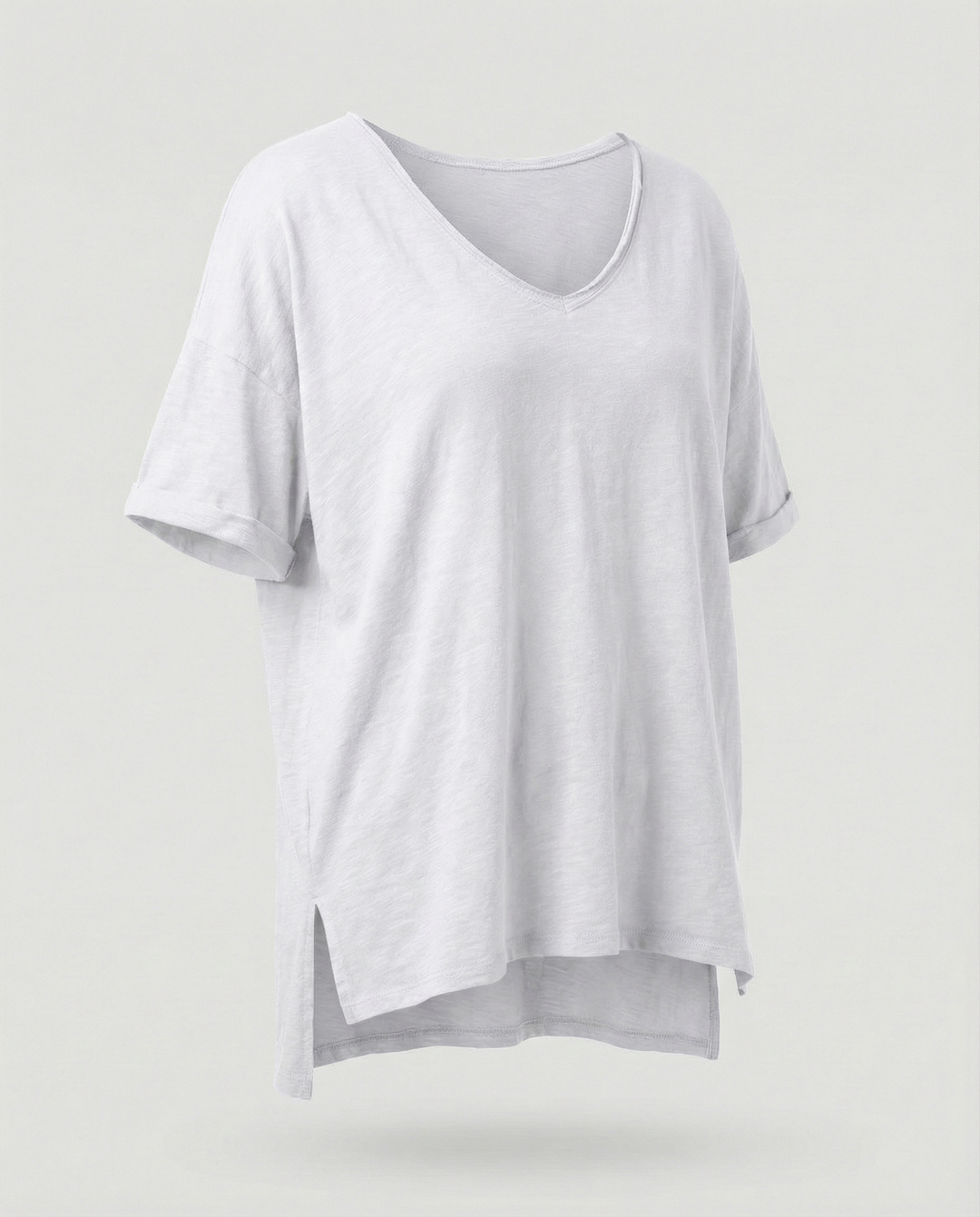 Klassisches Damen Rundhals Shirt