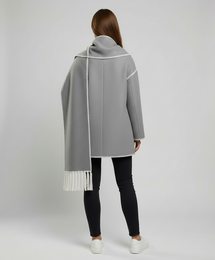 Elegante Schaljacke Damen Warm