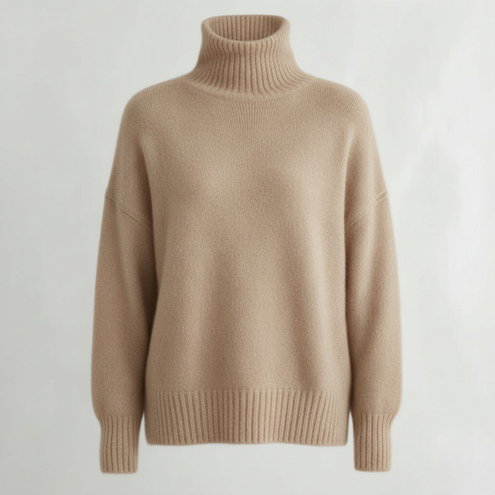 Rollkragenpullover Damen Komfort