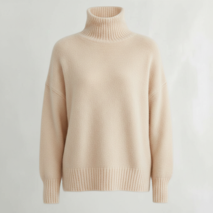 Rollkragenpullover Damen Komfort