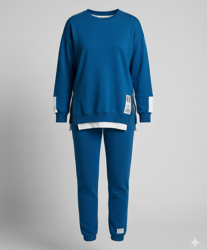 Sweatshirt- und Hosen-Set Damen