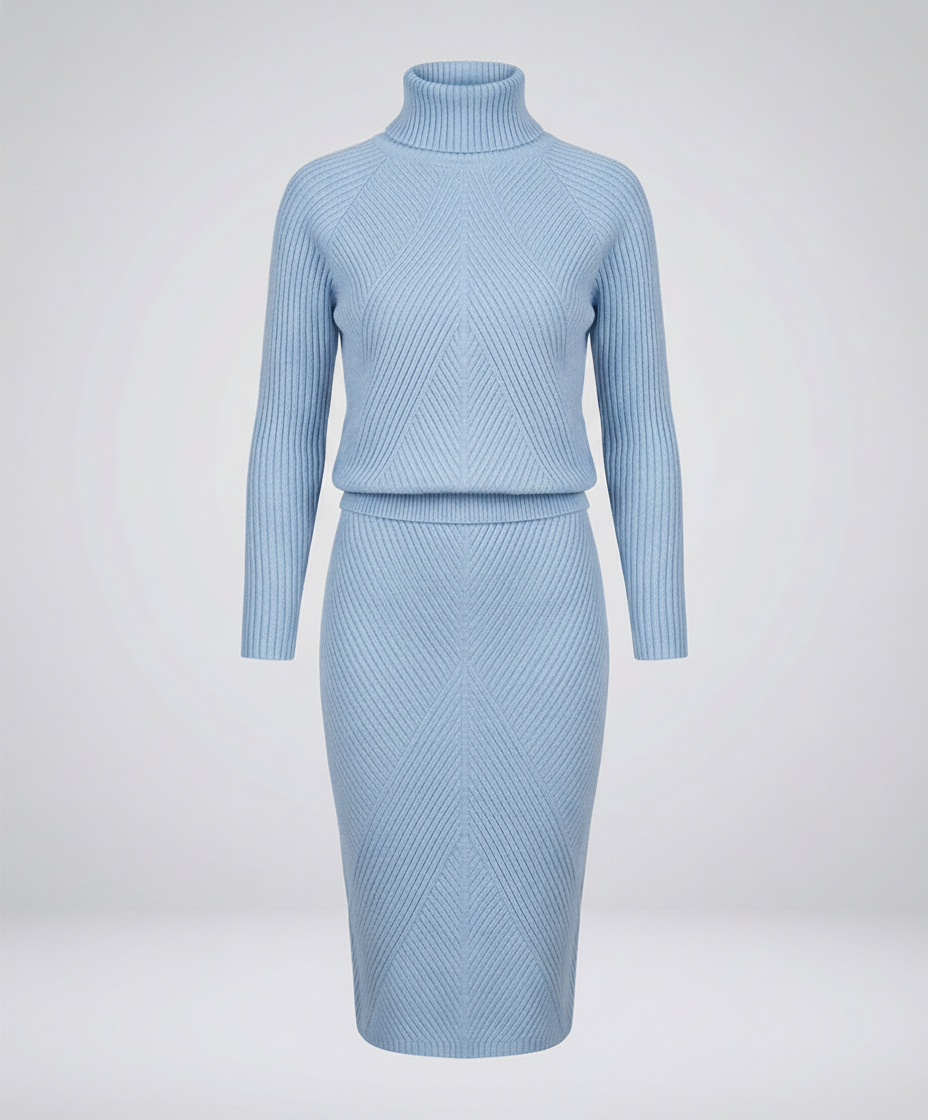 Gemütliches Strickkleid Damen