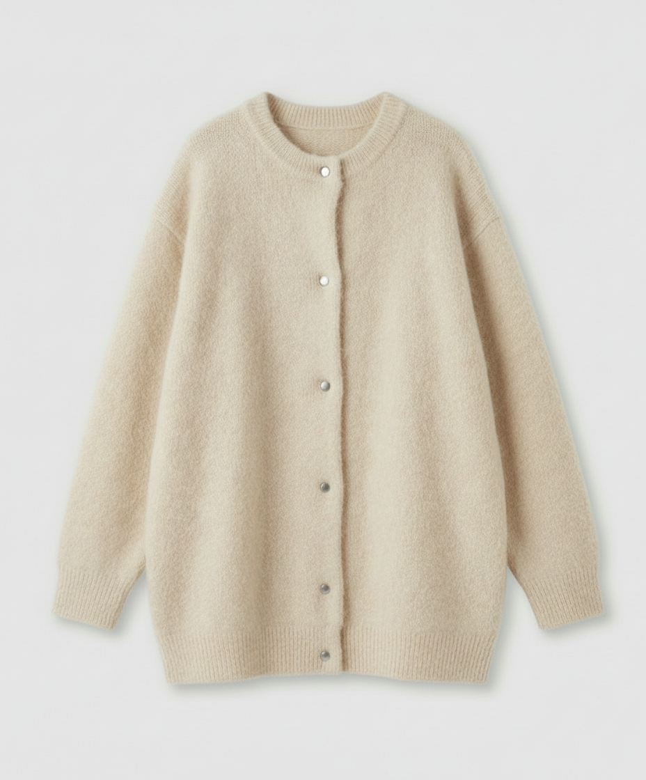 Elegante Feinstrickjacke Damen Komfort