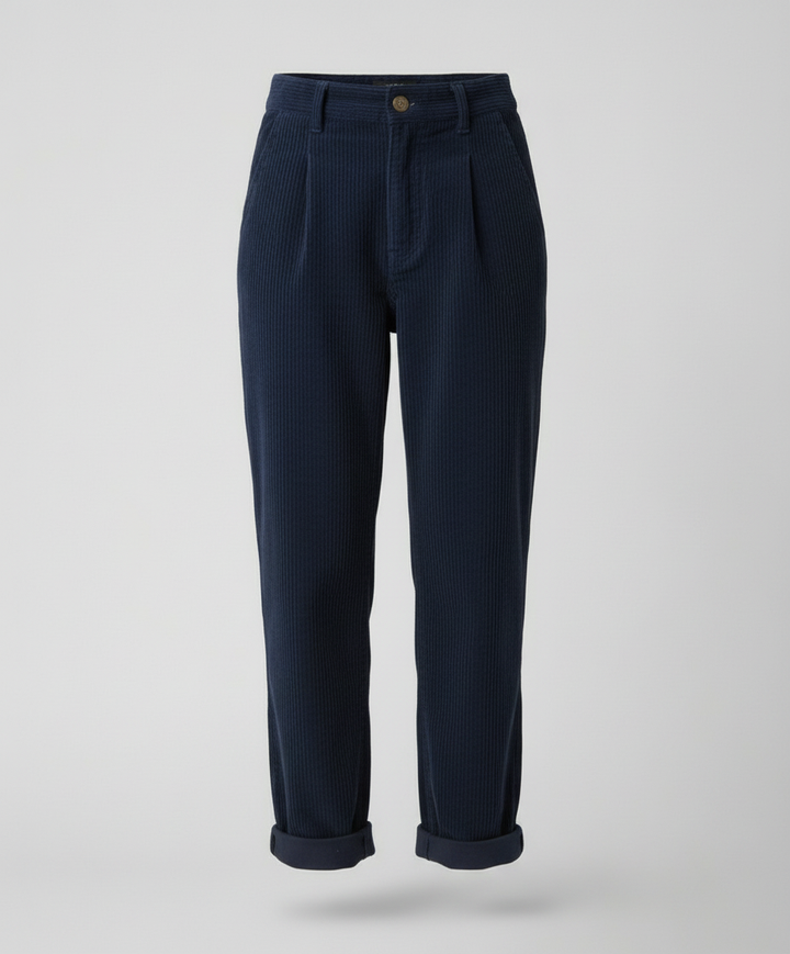 Lässige Komfort Cordhose Damen