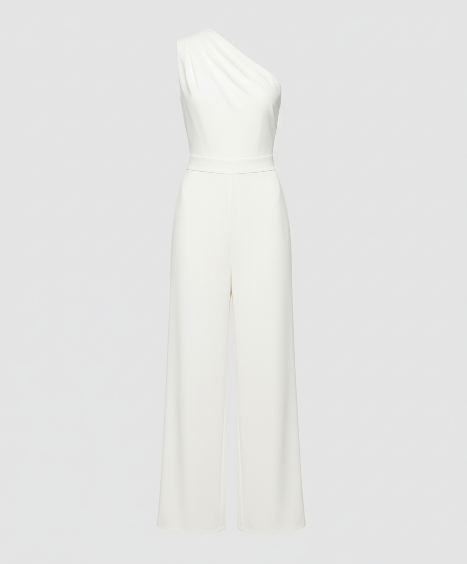 Eleganter Overall Damen Rundhals
