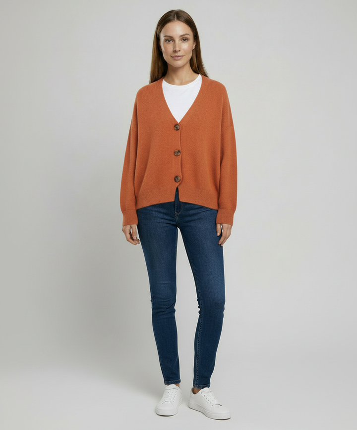 Kuschelige Damen Strickjacke