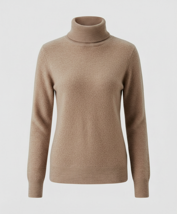 Weicher Cashmere Rollkragen Damen