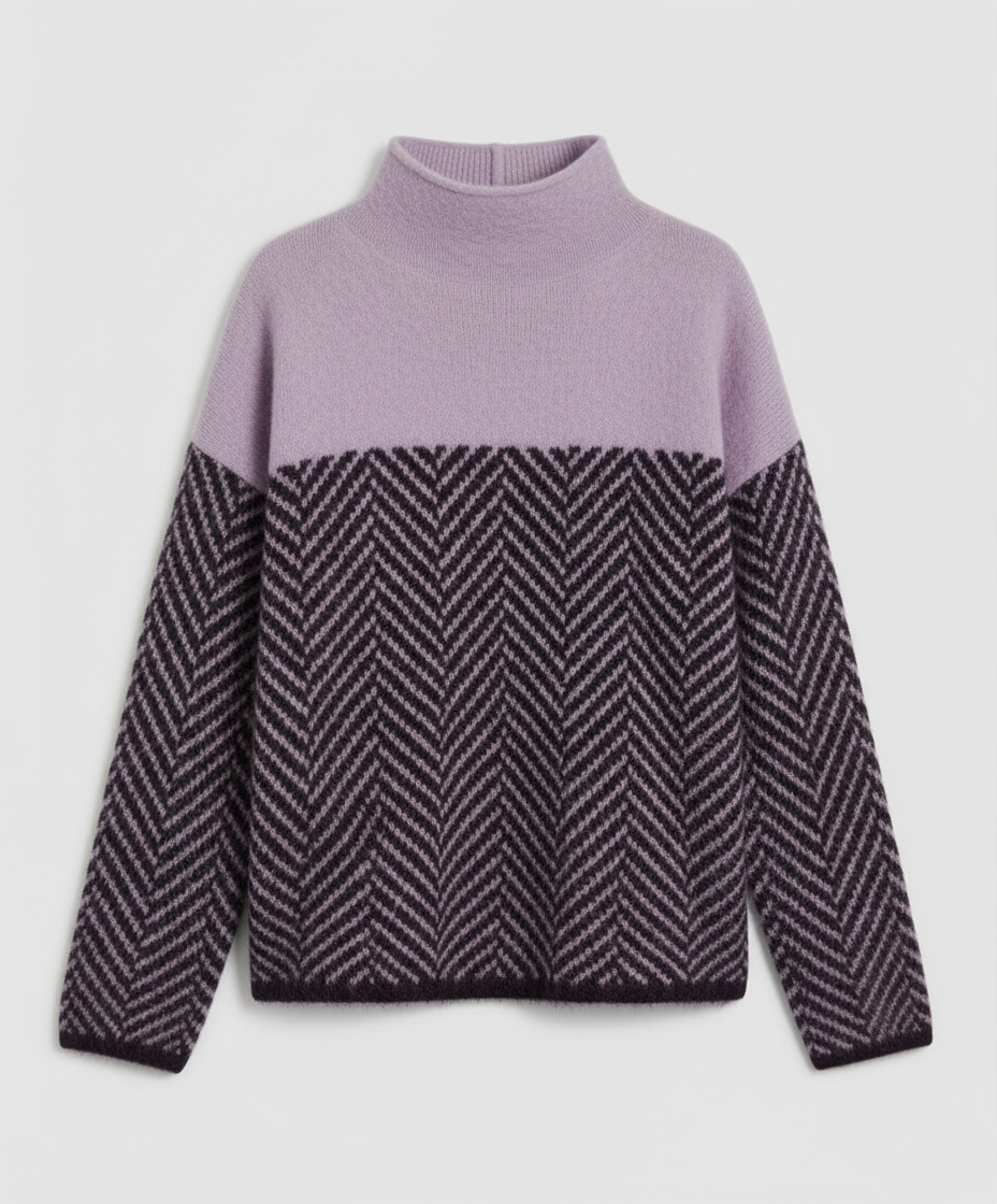 Weicher Kaschmir Rollkragenpullover