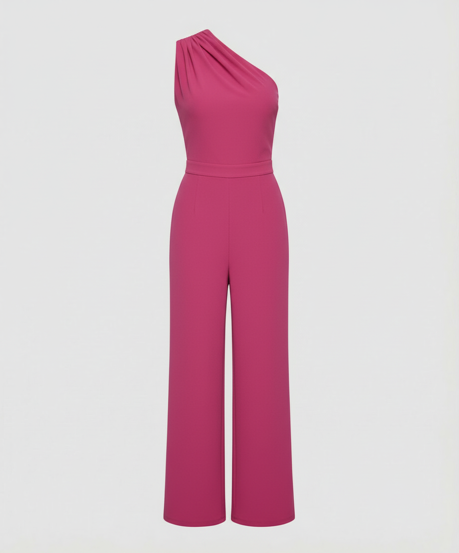Eleganter Overall Damen Rundhals
