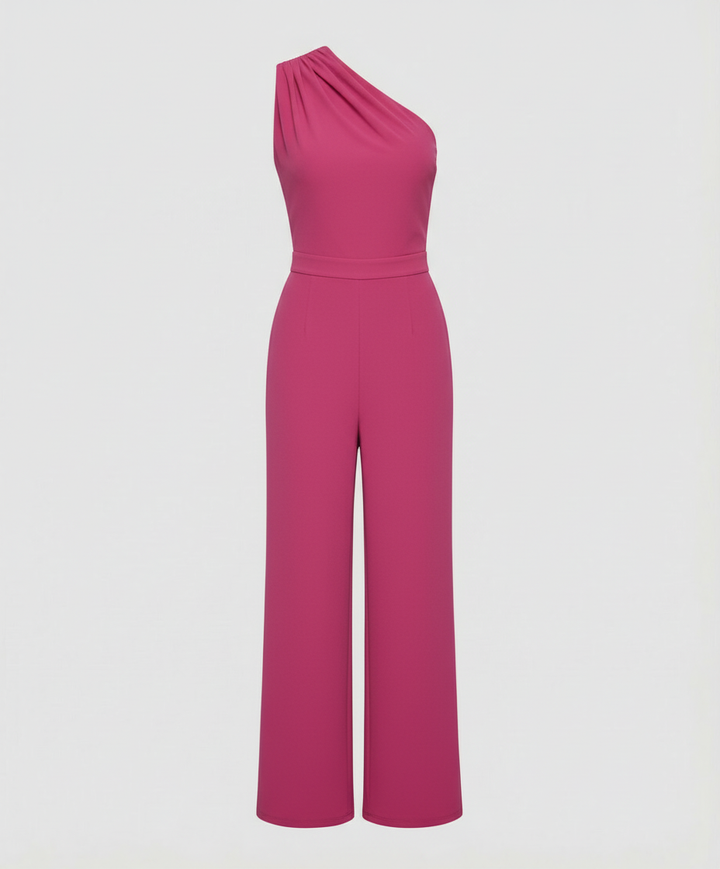 Eleganter Overall Damen Rundhals
