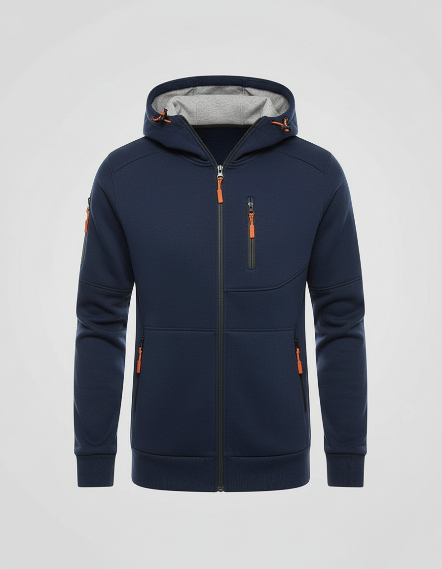 Komfort Kapuzenjacke Herren