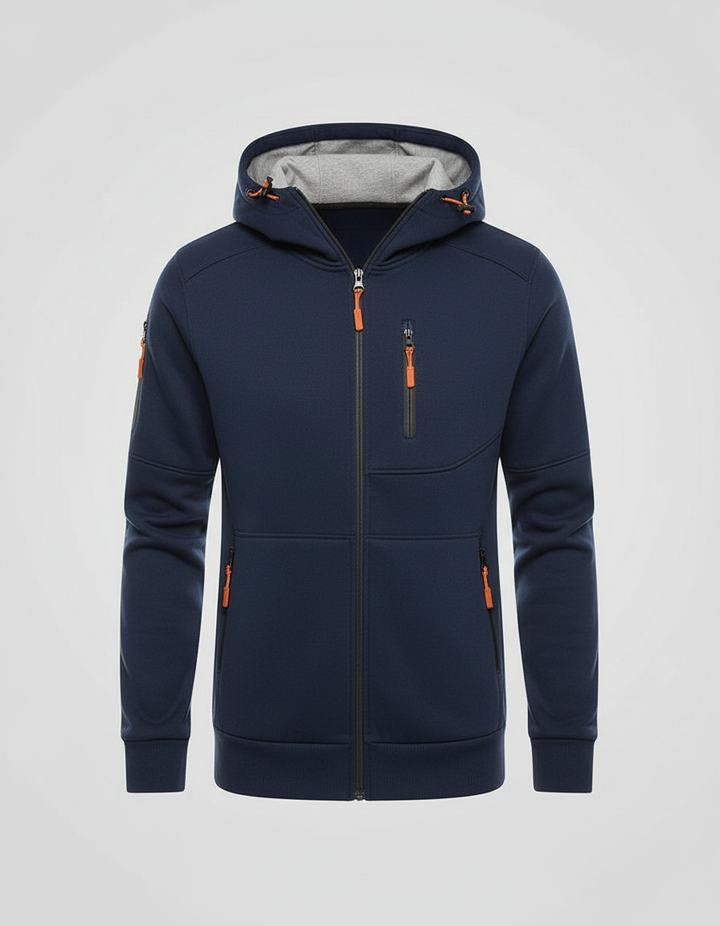Komfort Kapuzenjacke Herren