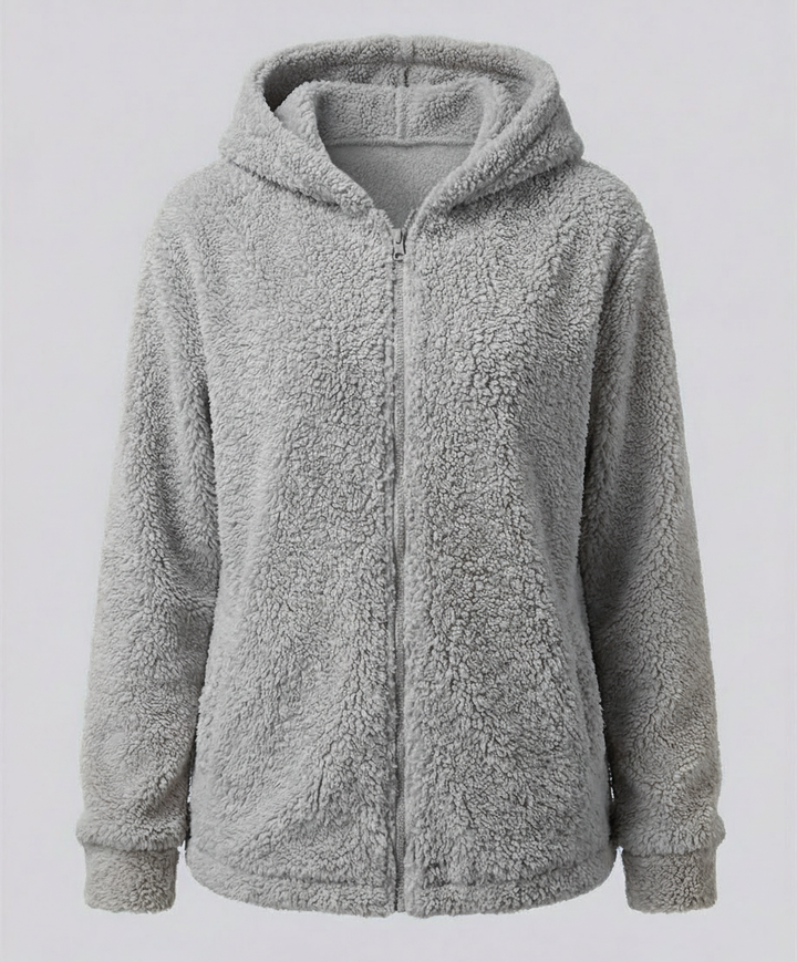 Teddy Fleecejacke Damen
