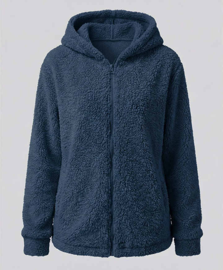 Teddy Fleecejacke Damen