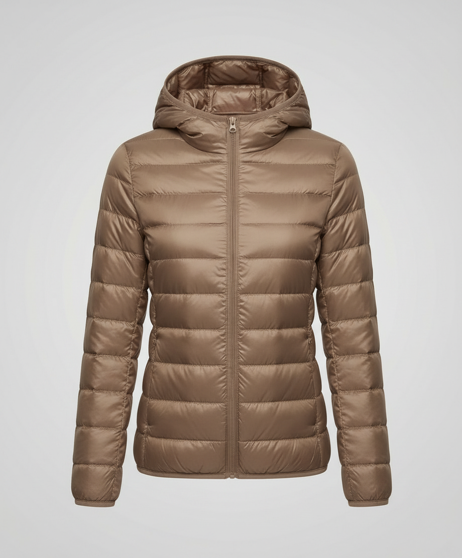 Ultraleichte Damen Daunenjacke