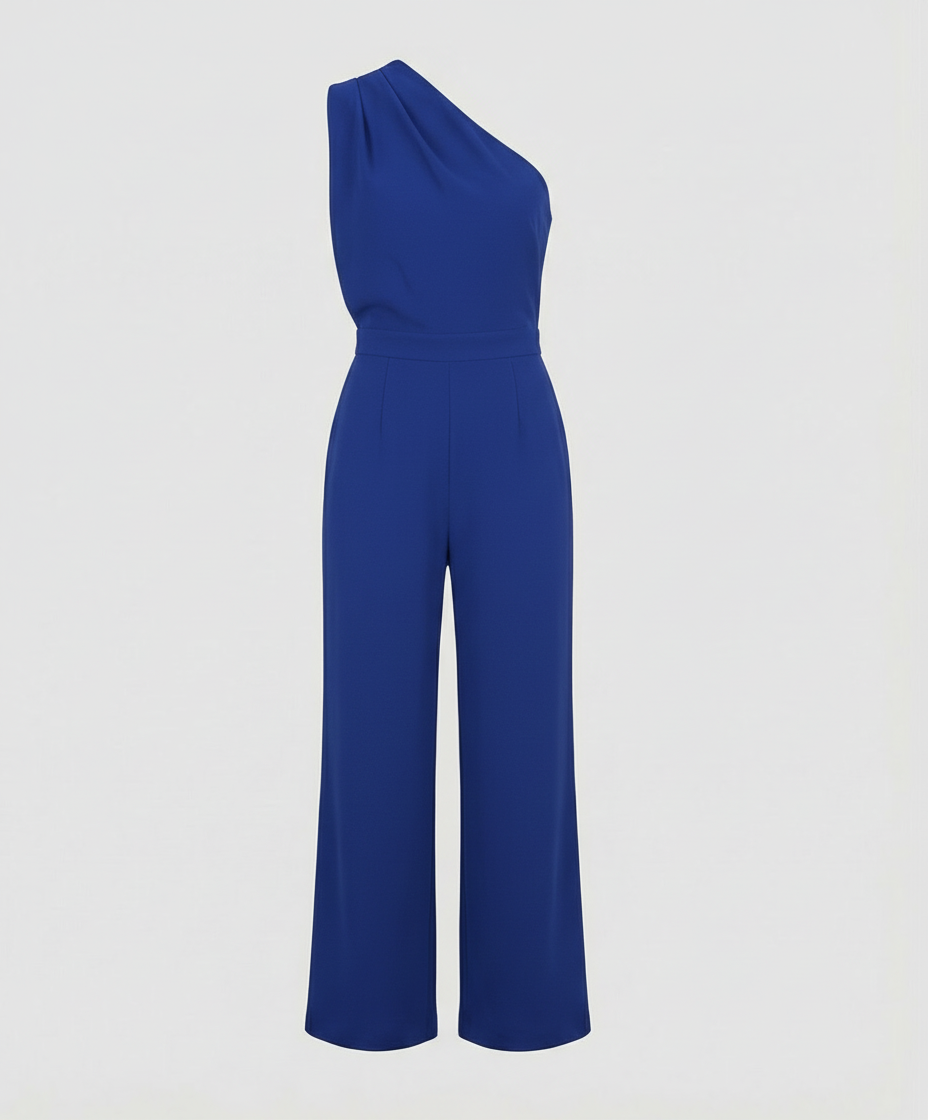 Eleganter Overall Damen Rundhals