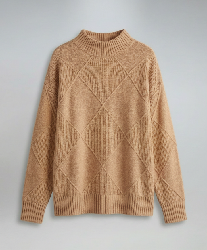 Weicher Kaschmir Rollkragenpullover Damen