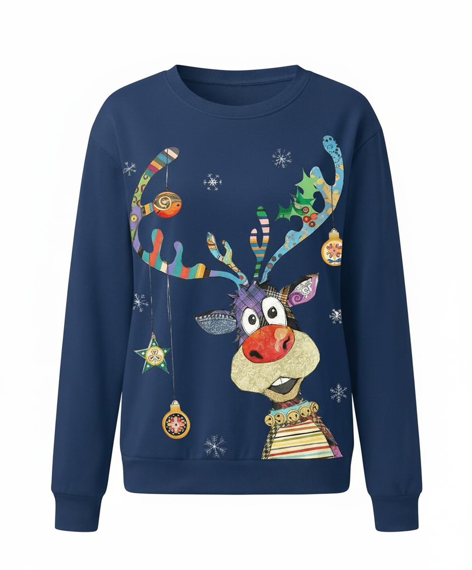 Gemütlicher Festpullover Damen Winter