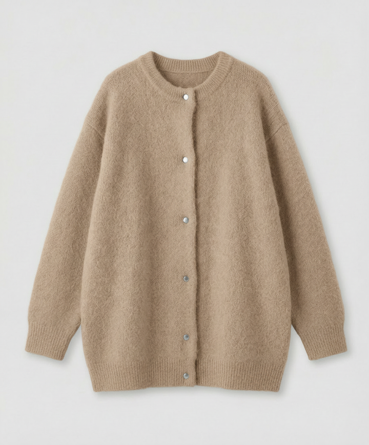 Elegante Feinstrickjacke Damen Komfort