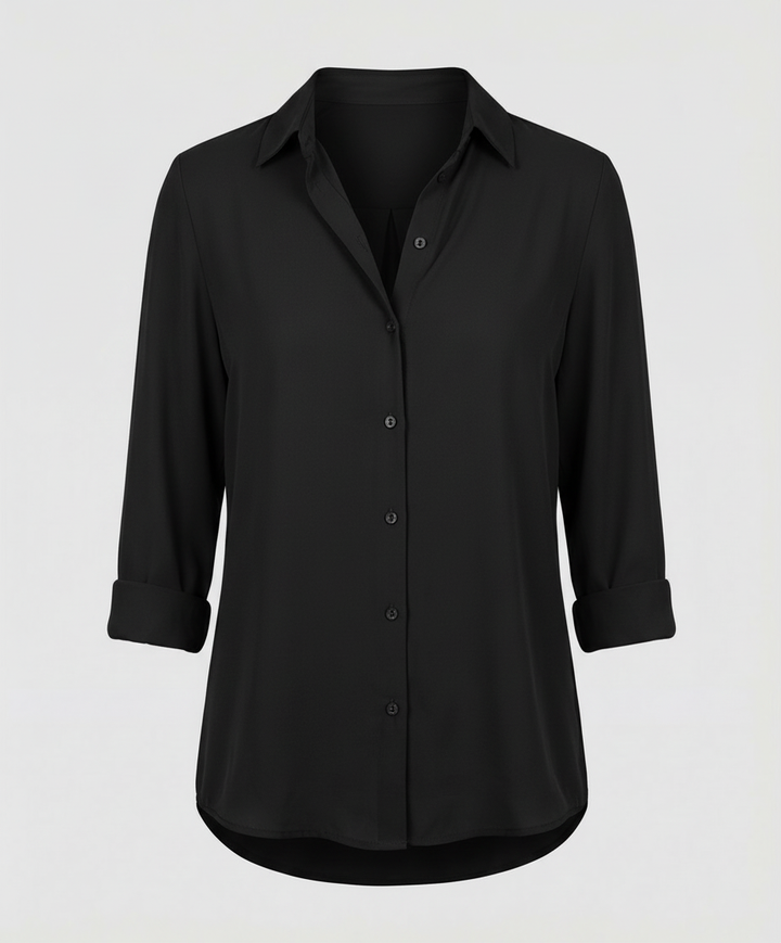 Elegante Damenbluse Langarm