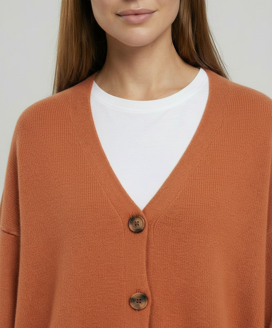 Kuschelige Damen Strickjacke