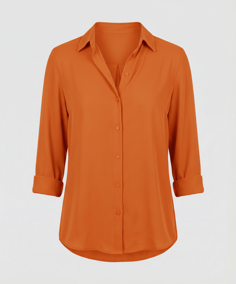 Elegante Damenbluse Langarm