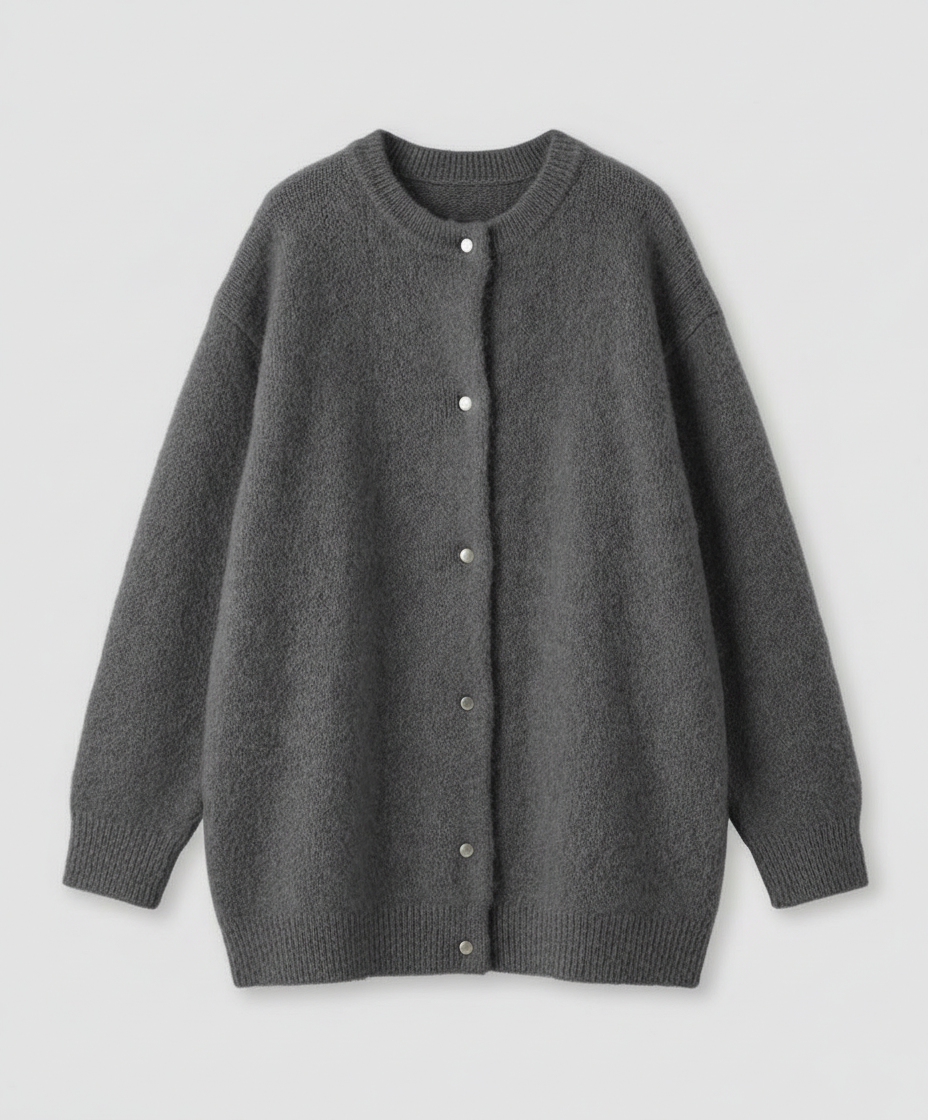 Elegante Feinstrickjacke Damen Komfort